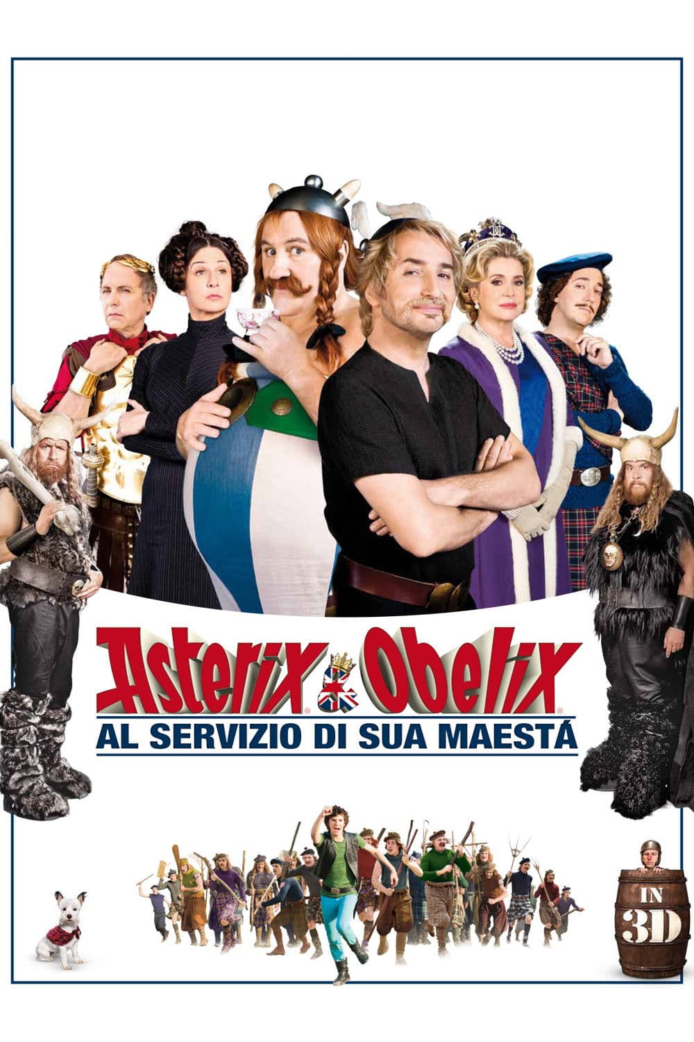 Poster di Asterix & Obelix al servizio di sua Maestà