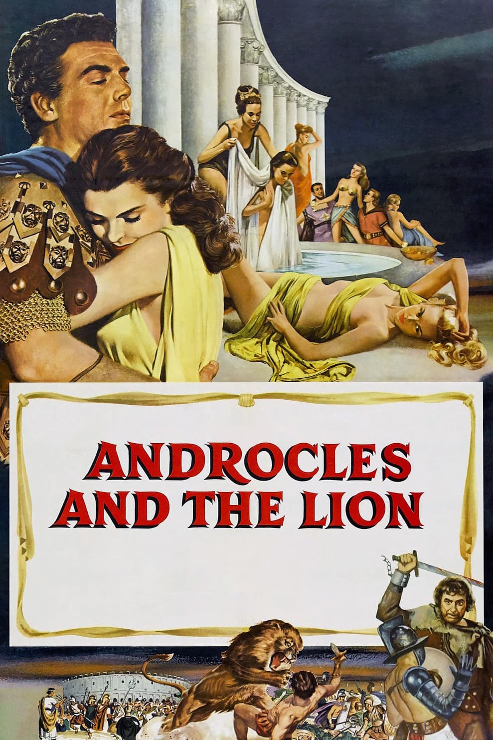 Poster di Androclo e il leone