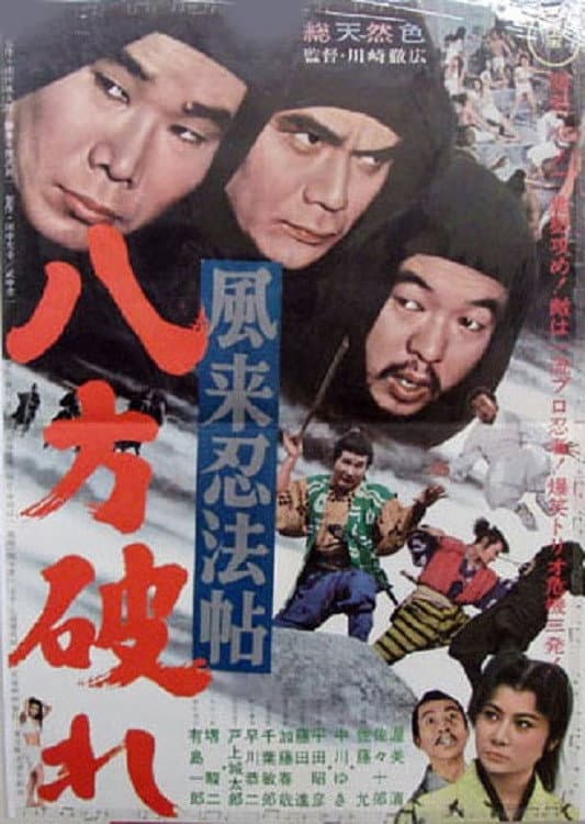 Poster di 風来忍法帖　八方破れ