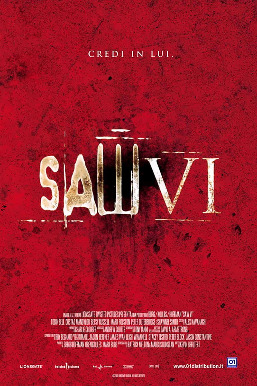 Poster di Saw VI