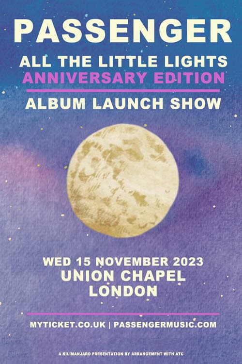 Poster di Passenger: Live from Union Chapel London