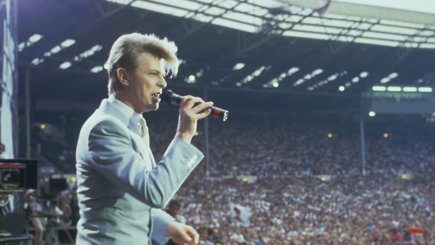 David Bowie at Live Aid - immagine