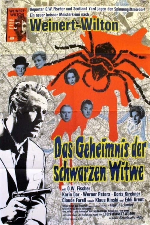 Poster di Das Geheimnis der schwarzen Witwe