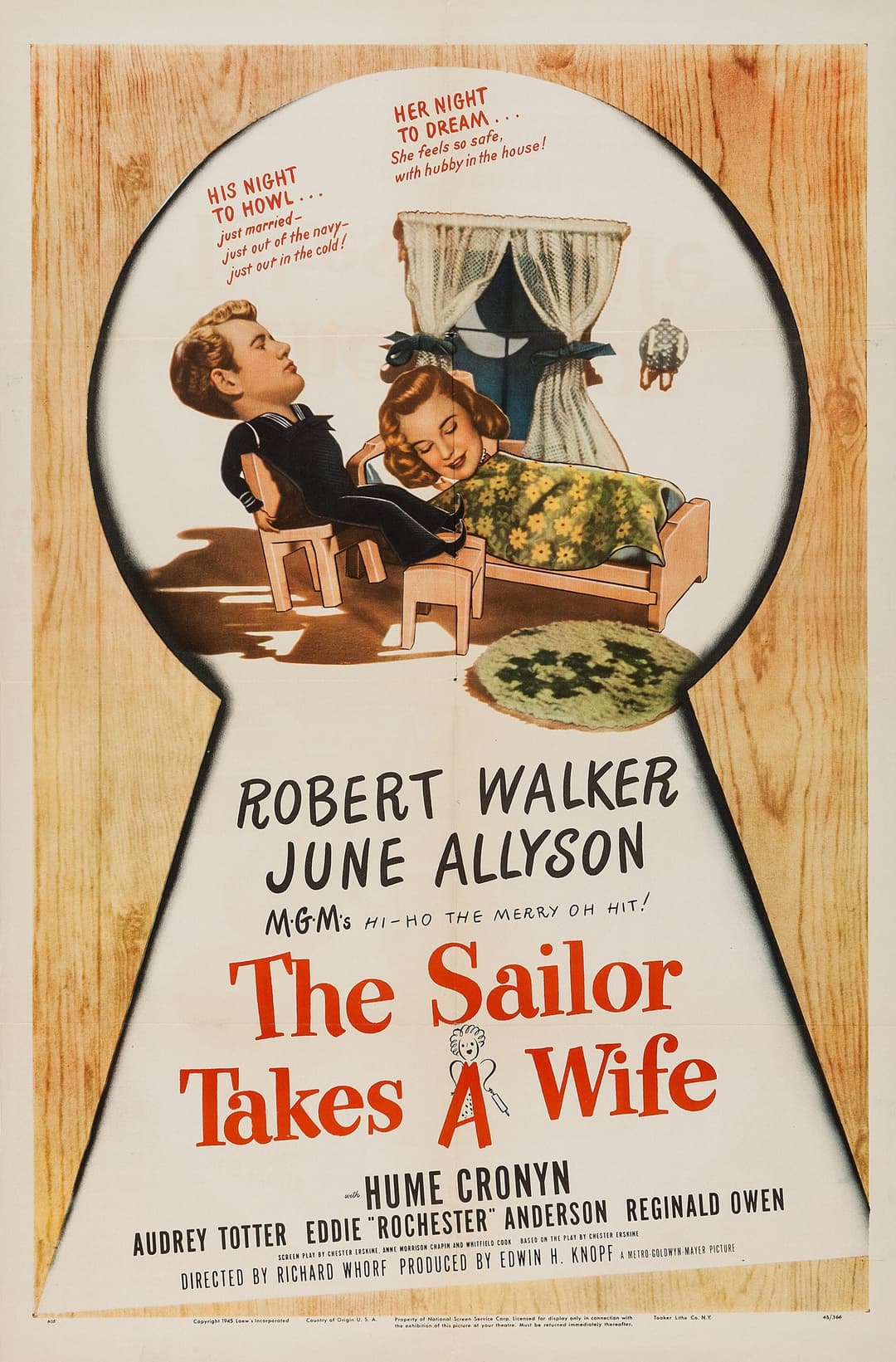Poster di The Sailor Takes a Wife
