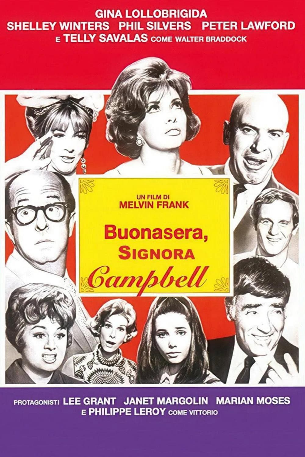 Poster di Buonasera, signora Campbell
