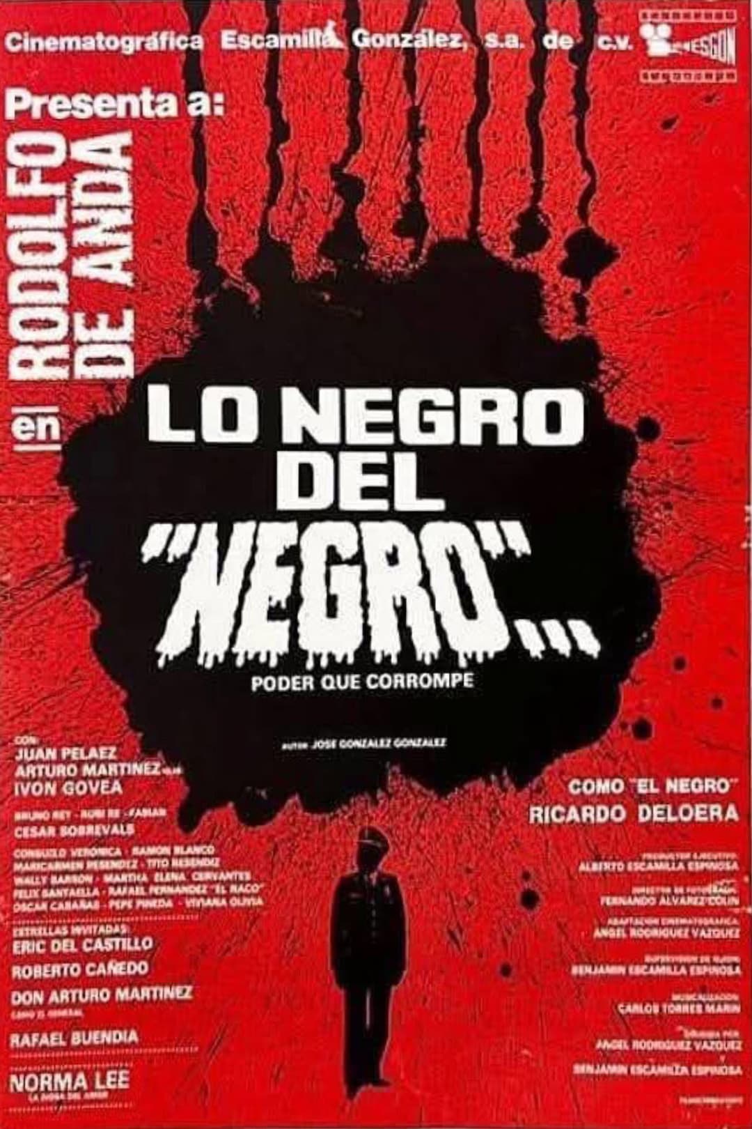 Poster di Lo negro del Negro