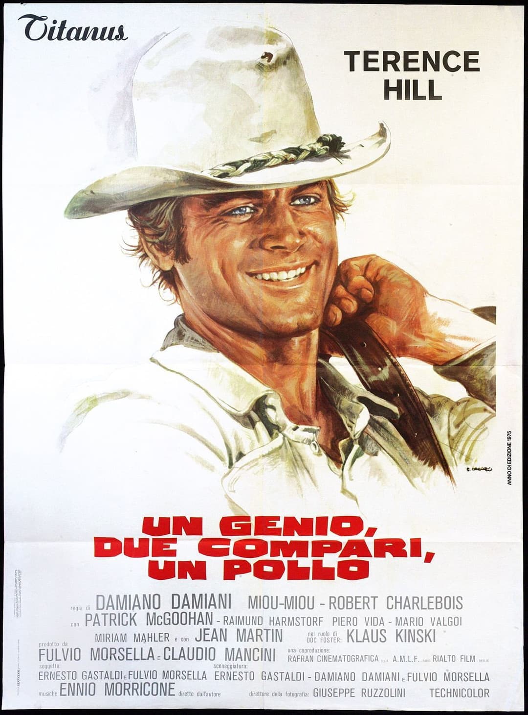 Poster di Un genio, due compari, un pollo