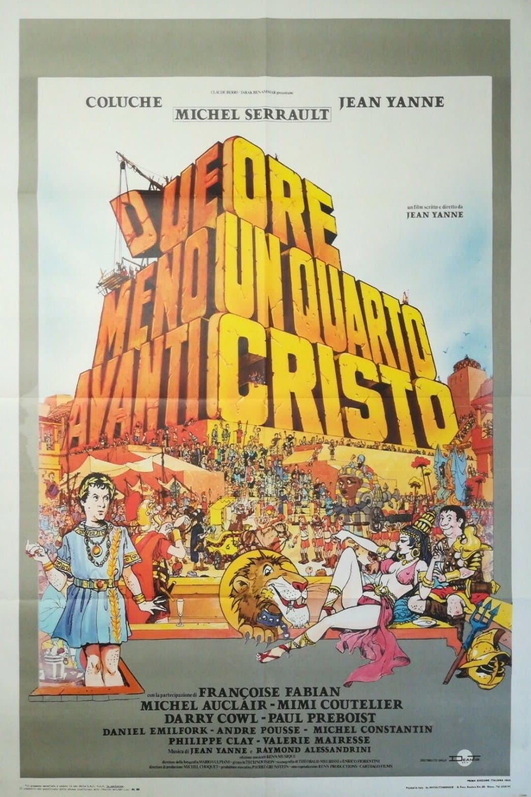 Poster di Due ore meno un quarto avanti Cristo
