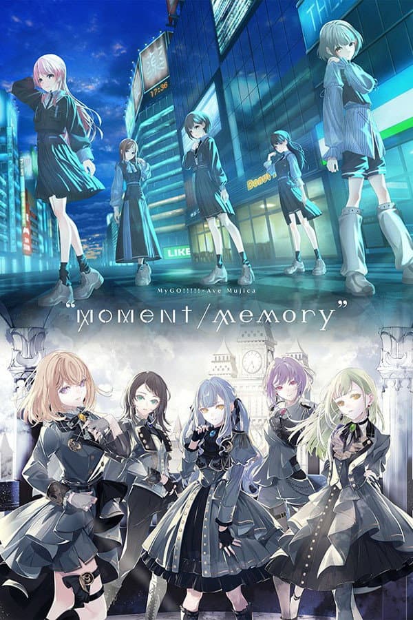Poster di MyGO!!!!!×Ave Mujica ツーマンライブ「“moment / memory”」