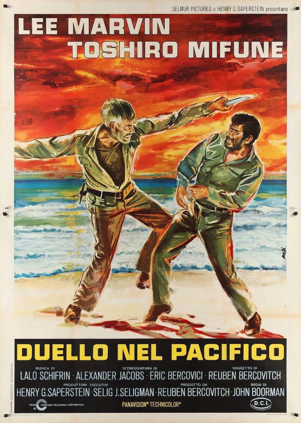 Poster di Duello nel Pacifico