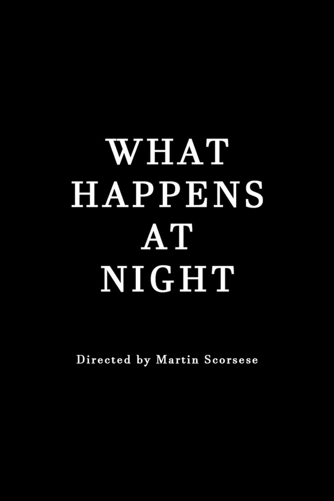 Poster di What Happens at Night