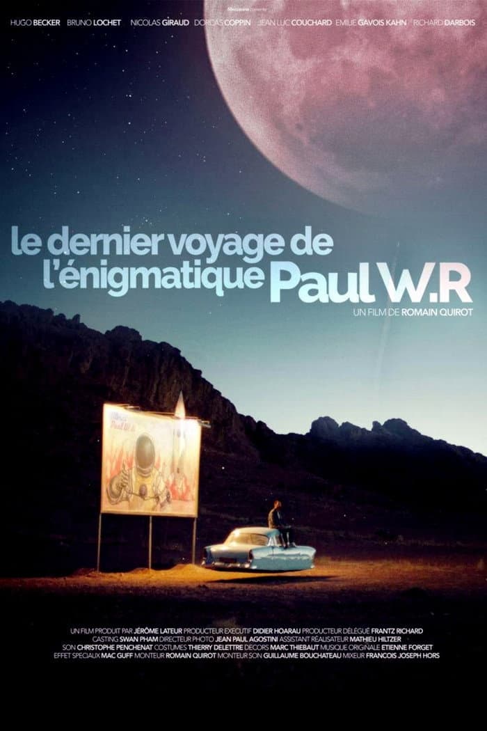 Poster di Le Dernier Voyage de l'énigmatique Paul W.R