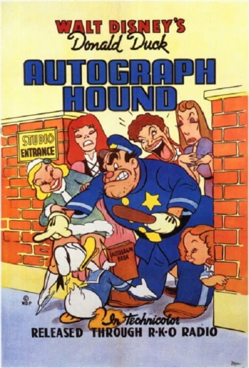 Poster di Paperino a caccia di autografi