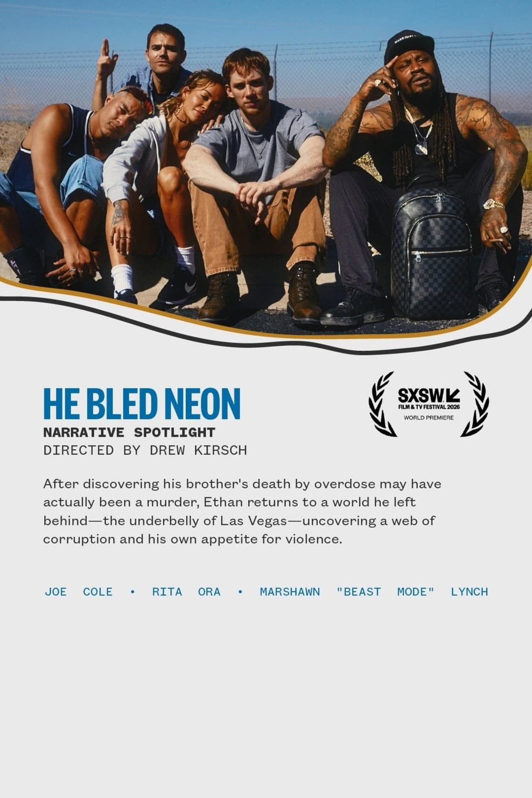 Poster di He Bled Neon