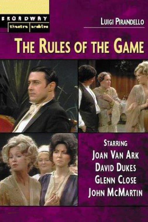 Poster di The Rules of the Game