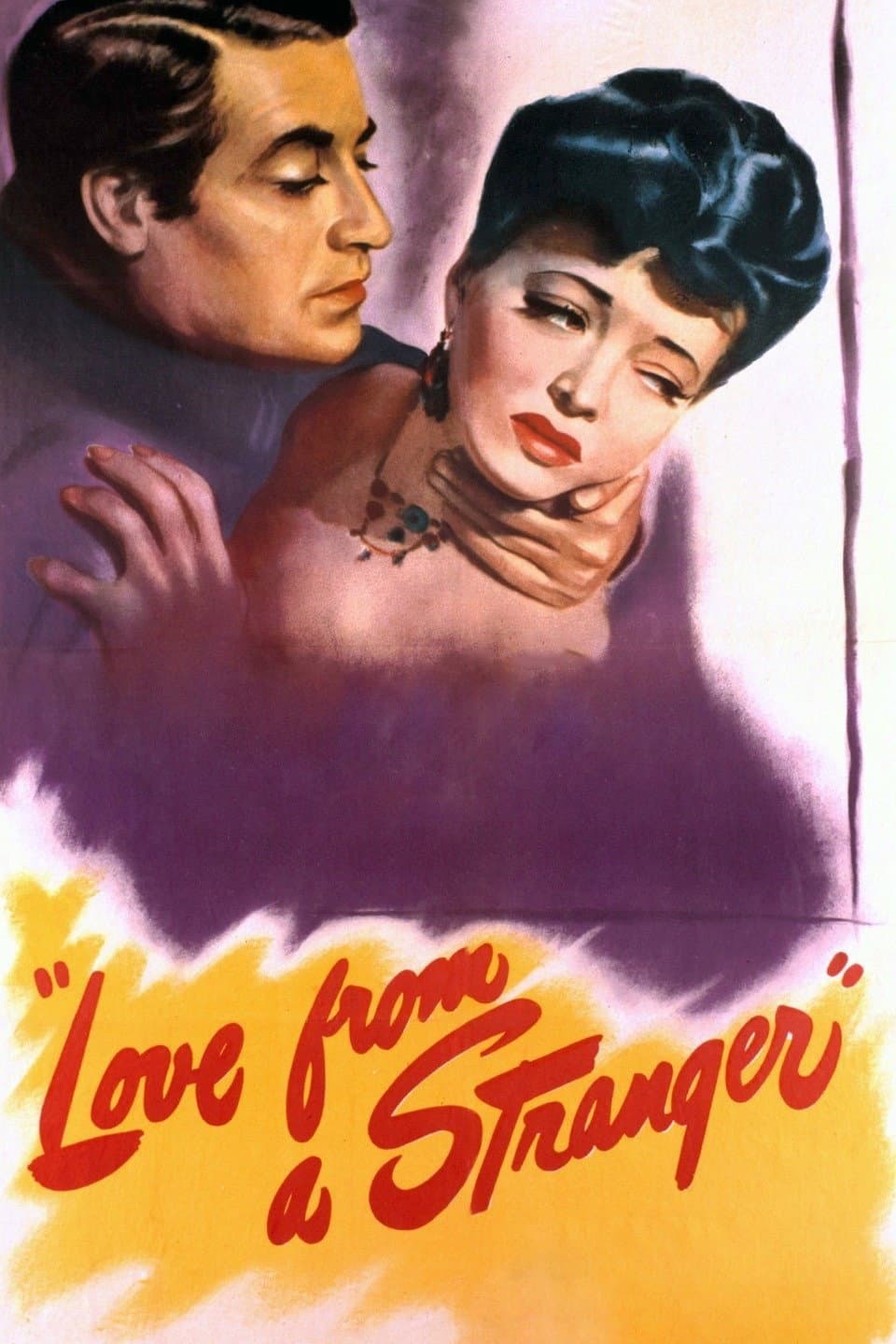 Poster di Love from a Stranger