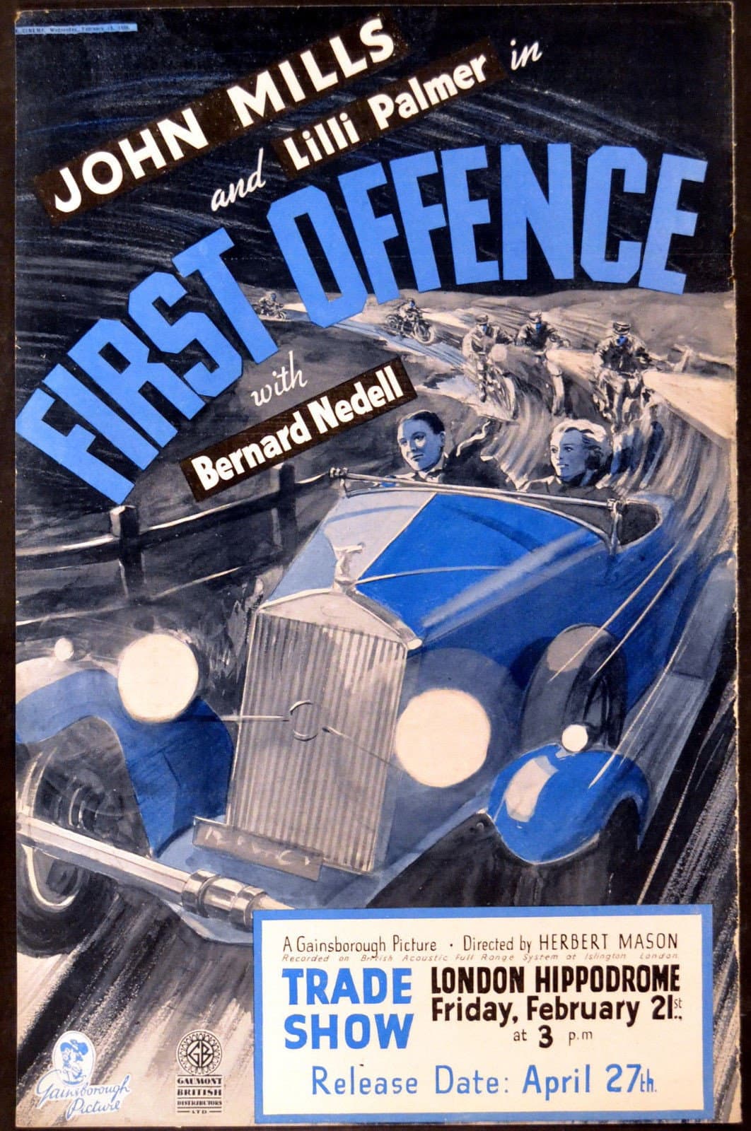 Poster di First Offence
