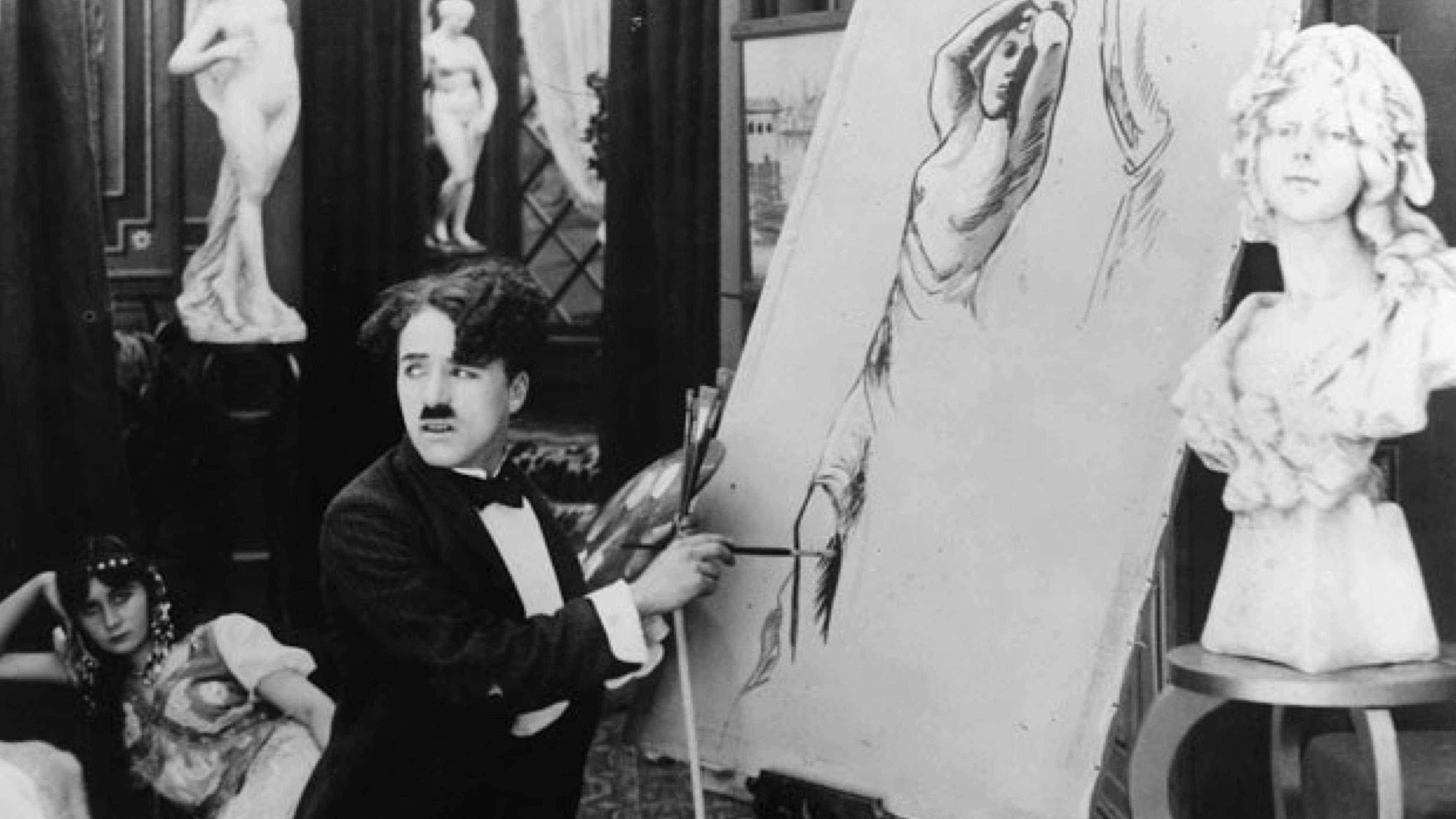 Charlot pittore - immagine