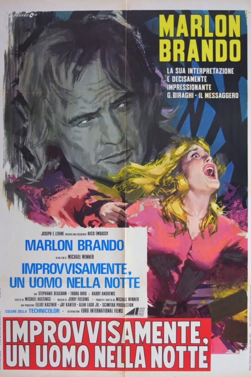 Poster di Improvvisamente, un uomo nella notte