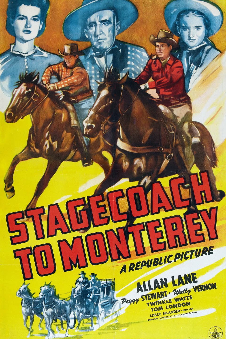 Poster di Stagecoach to Monterey