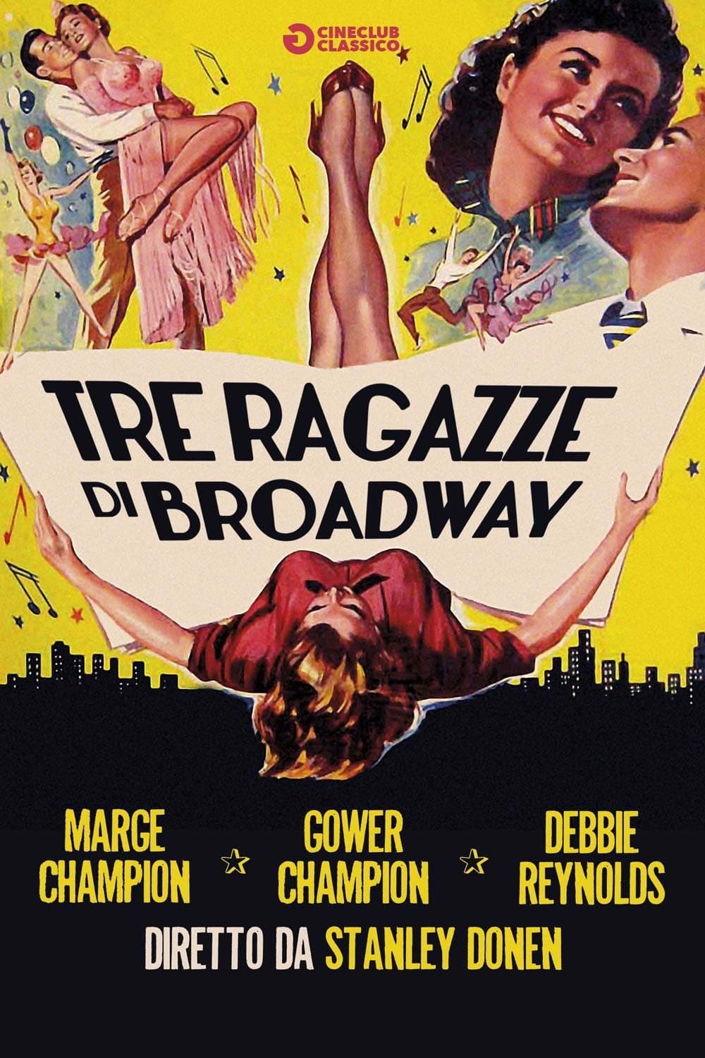 Poster di Tre ragazze di Broadway