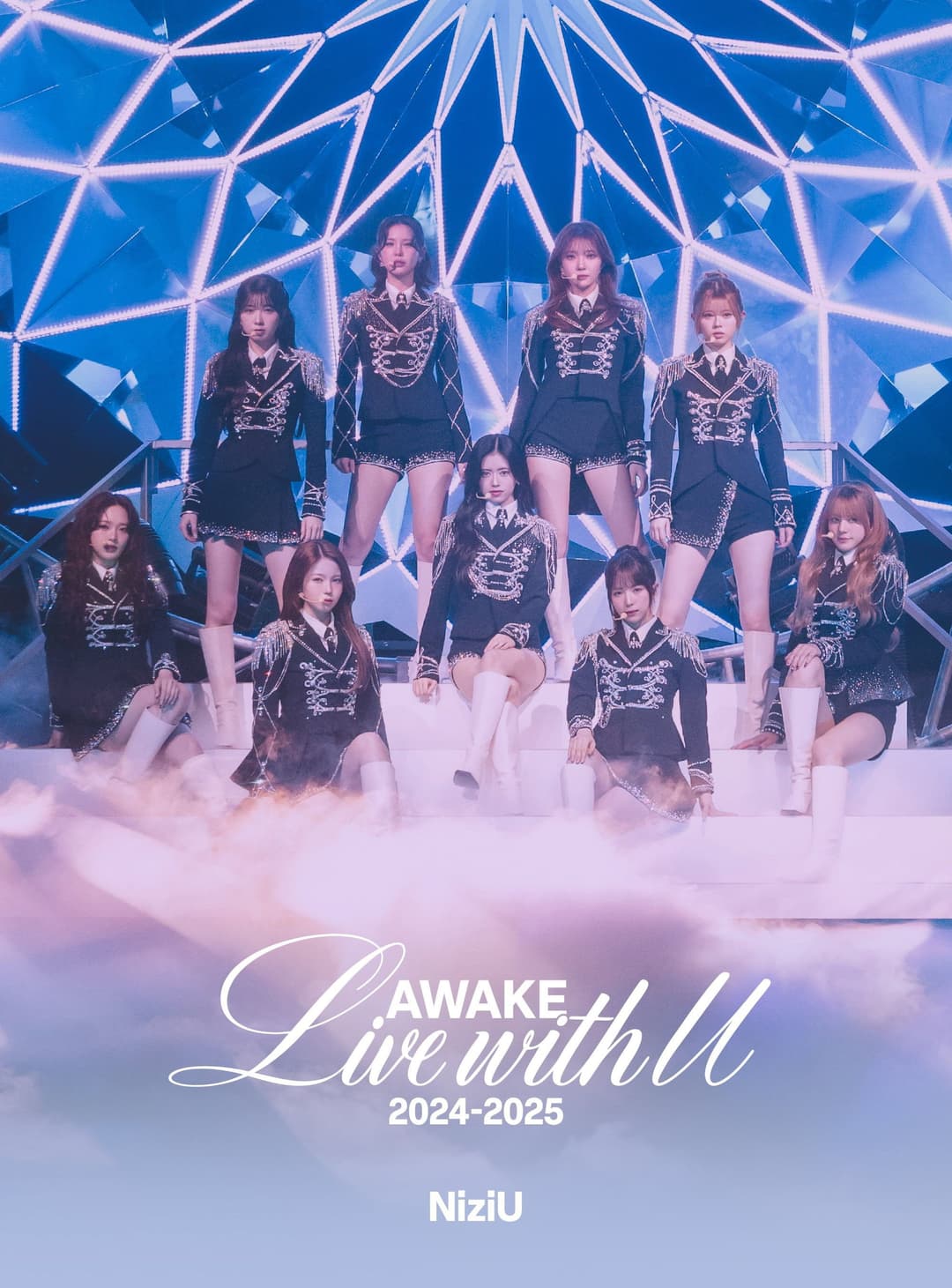 Poster di NiziU Live With U "Awake"