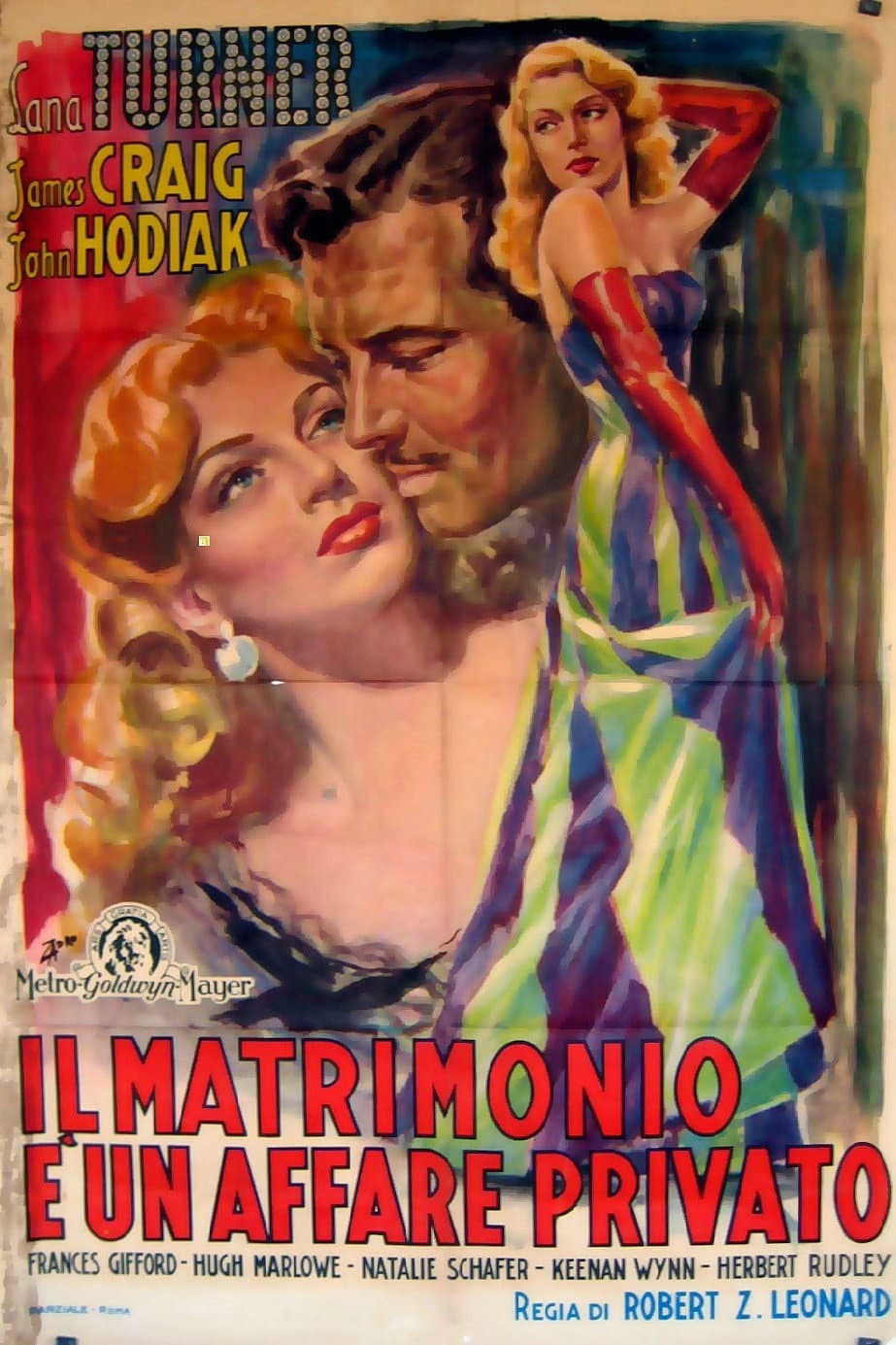 Poster di Il matrimonio è un affare privato