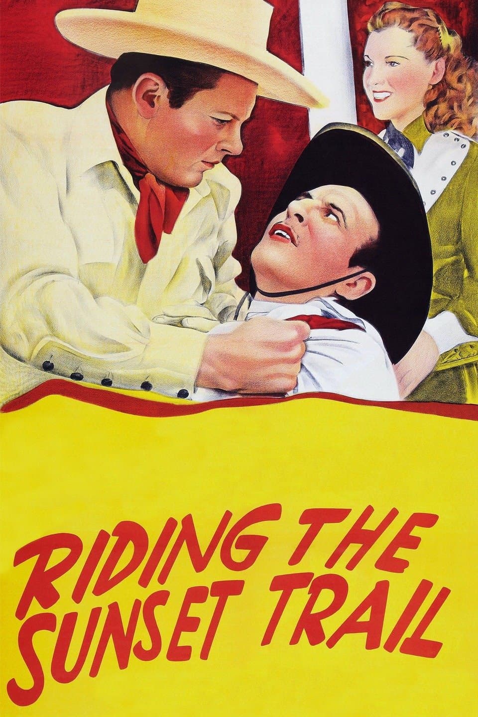 Poster di Riding the Sunset Trail