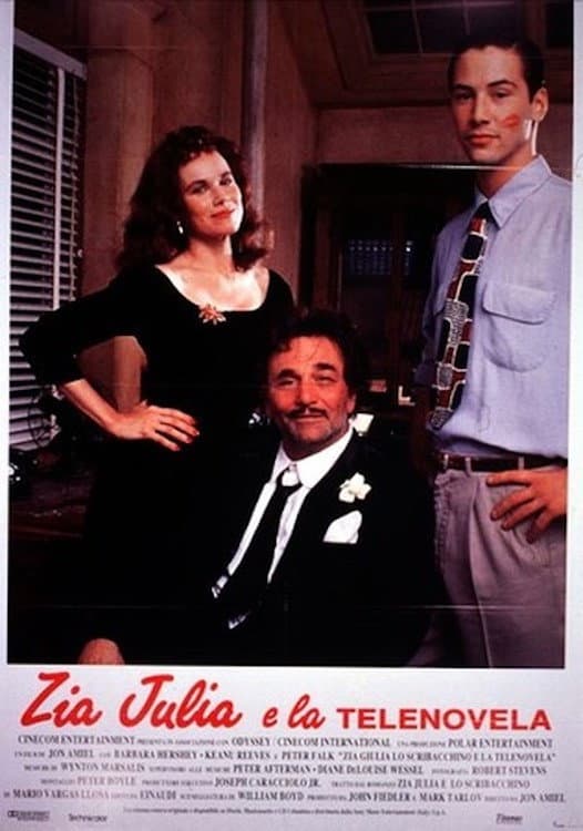 Poster di Zia Julia e la telenovela