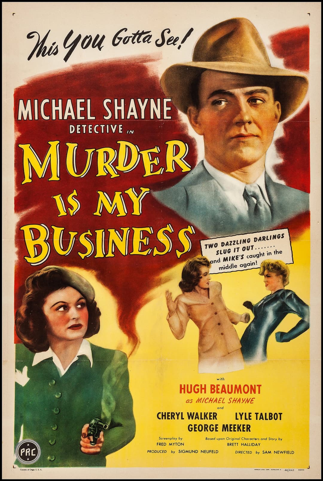 Poster di Murder Is My Business