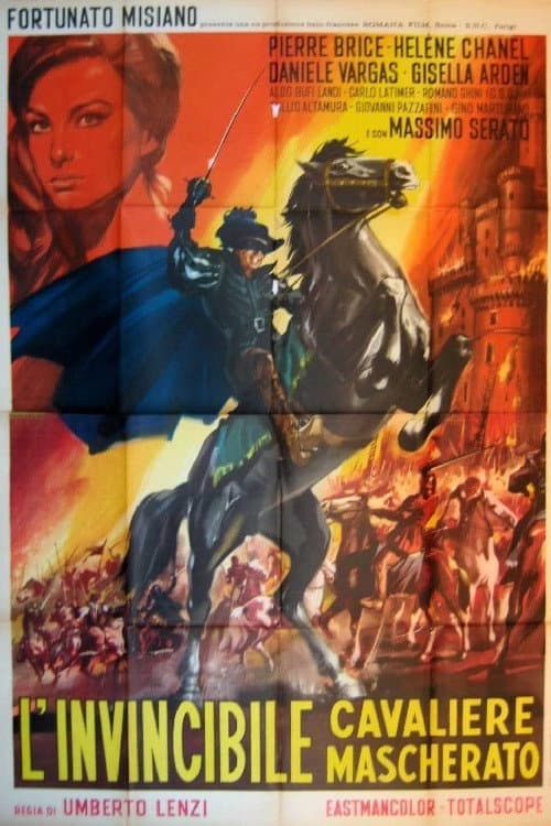 Poster di L'invincibile cavaliere mascherato