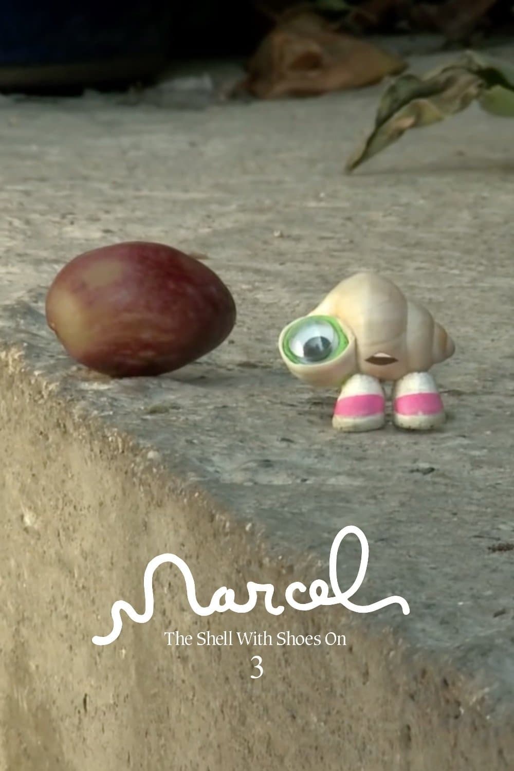 Poster di Marcel the Shell con le scarpe, Tre
