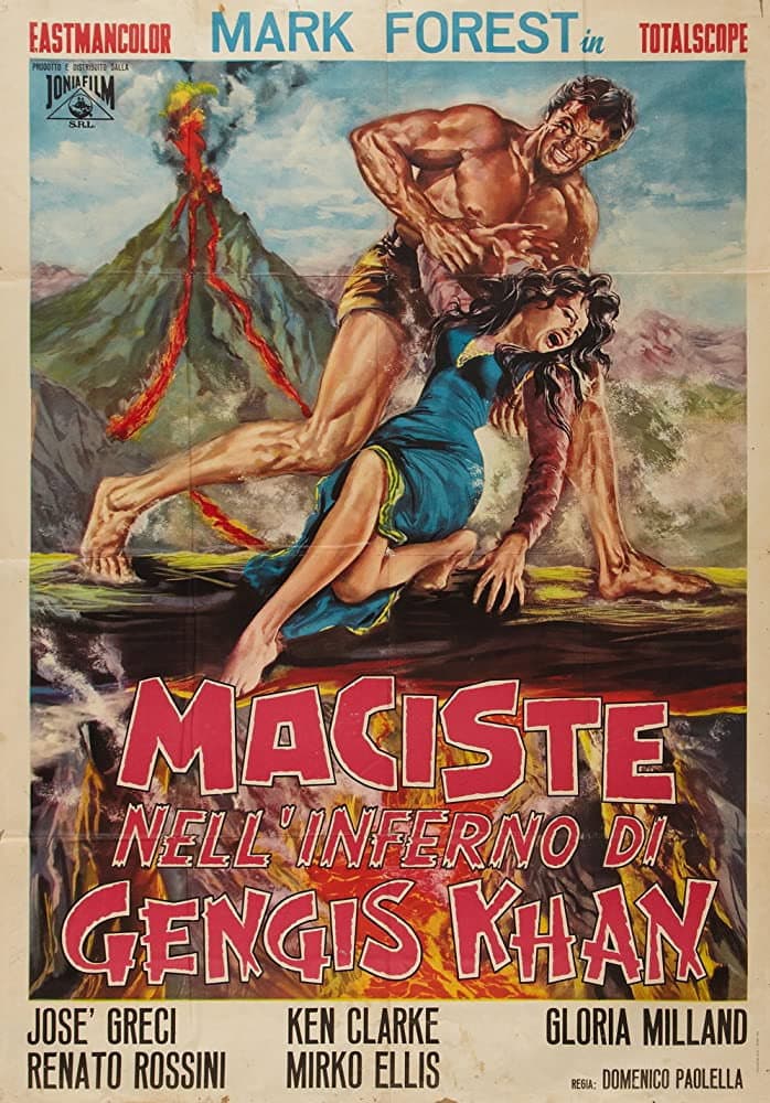 Poster di Maciste nell'inferno di Gengis Khan