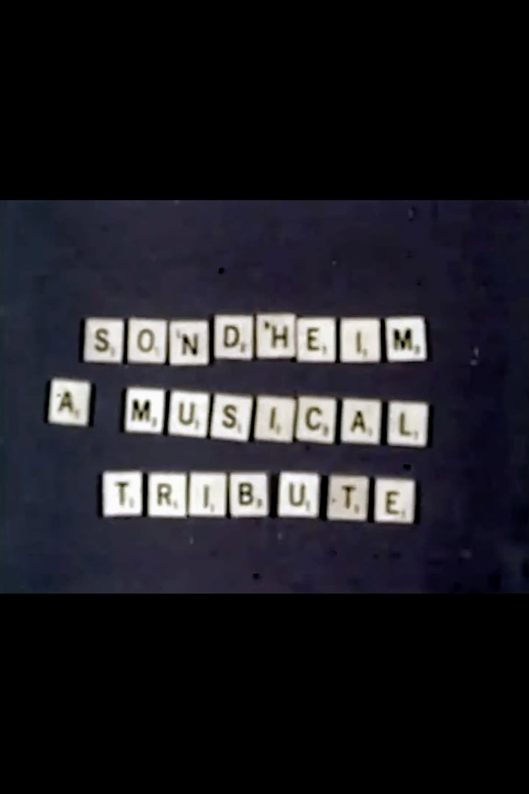 Poster di Sondheim: A Musical Tribute