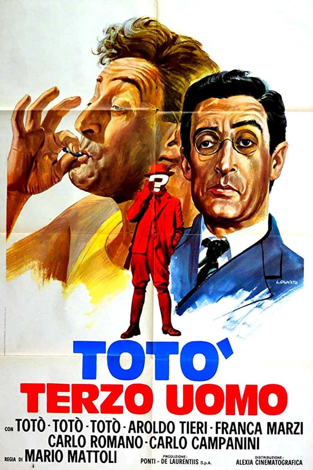 Poster di Totò terzo uomo