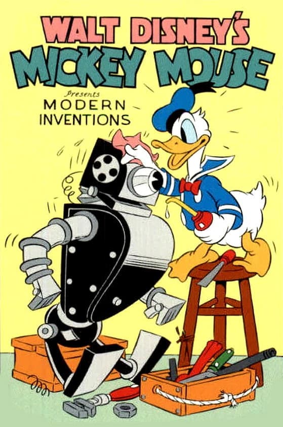 Poster di L'uomo meccanico, con Paperino