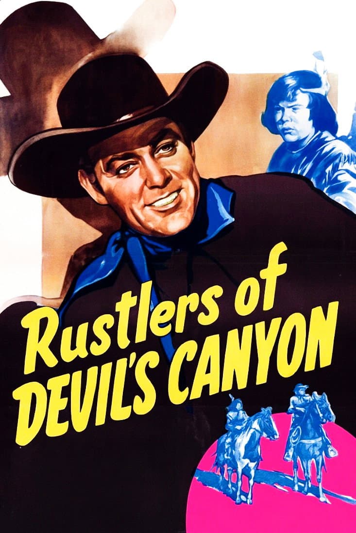Poster di Rustlers of Devil's Canyon
