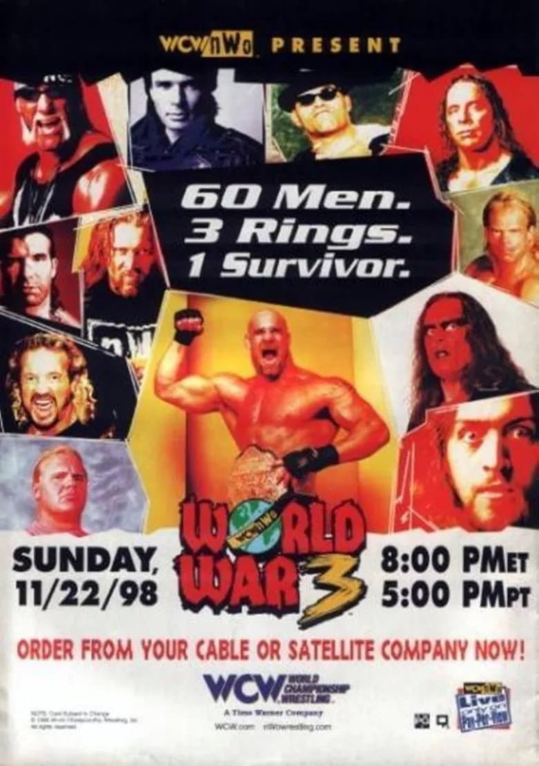 Poster di WCW World War 3 1998