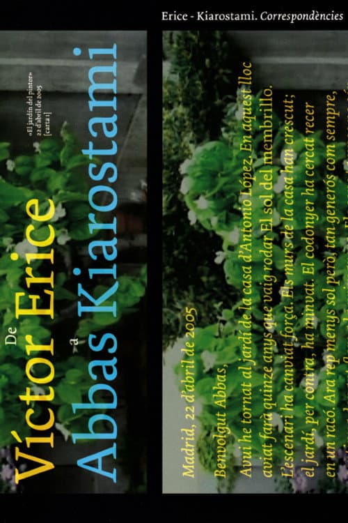 Poster di Víctor Erice – Abbas Kiarostami: Correspondencias