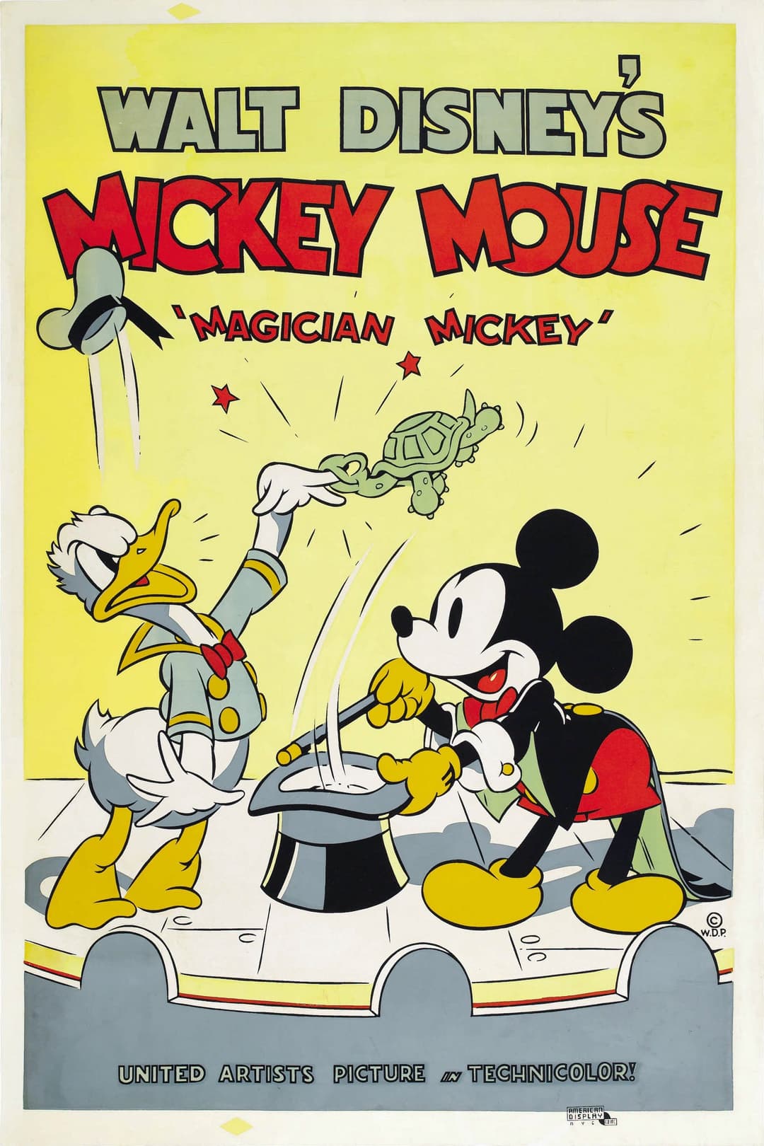 Poster di Topolino prestigiatore