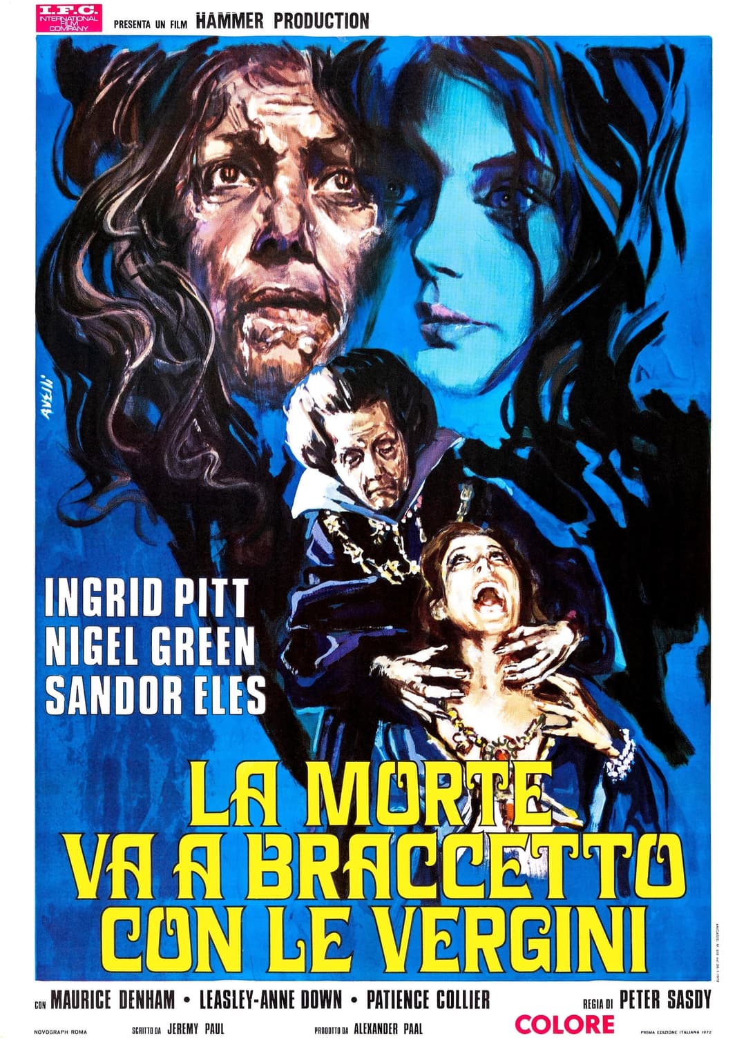 Poster di La morte va a braccetto con le vergini