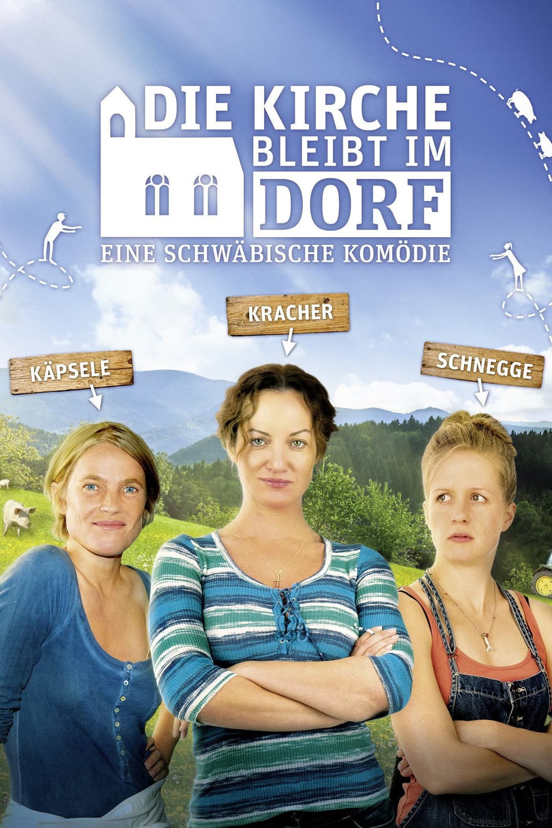 Poster di Die Kirche bleibt im Dorf