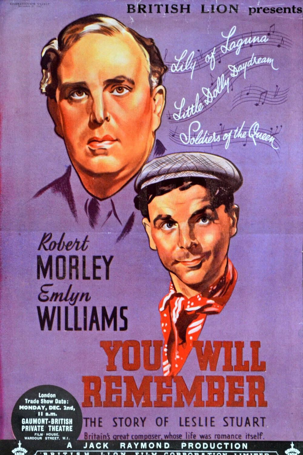 Poster di You Will Remember