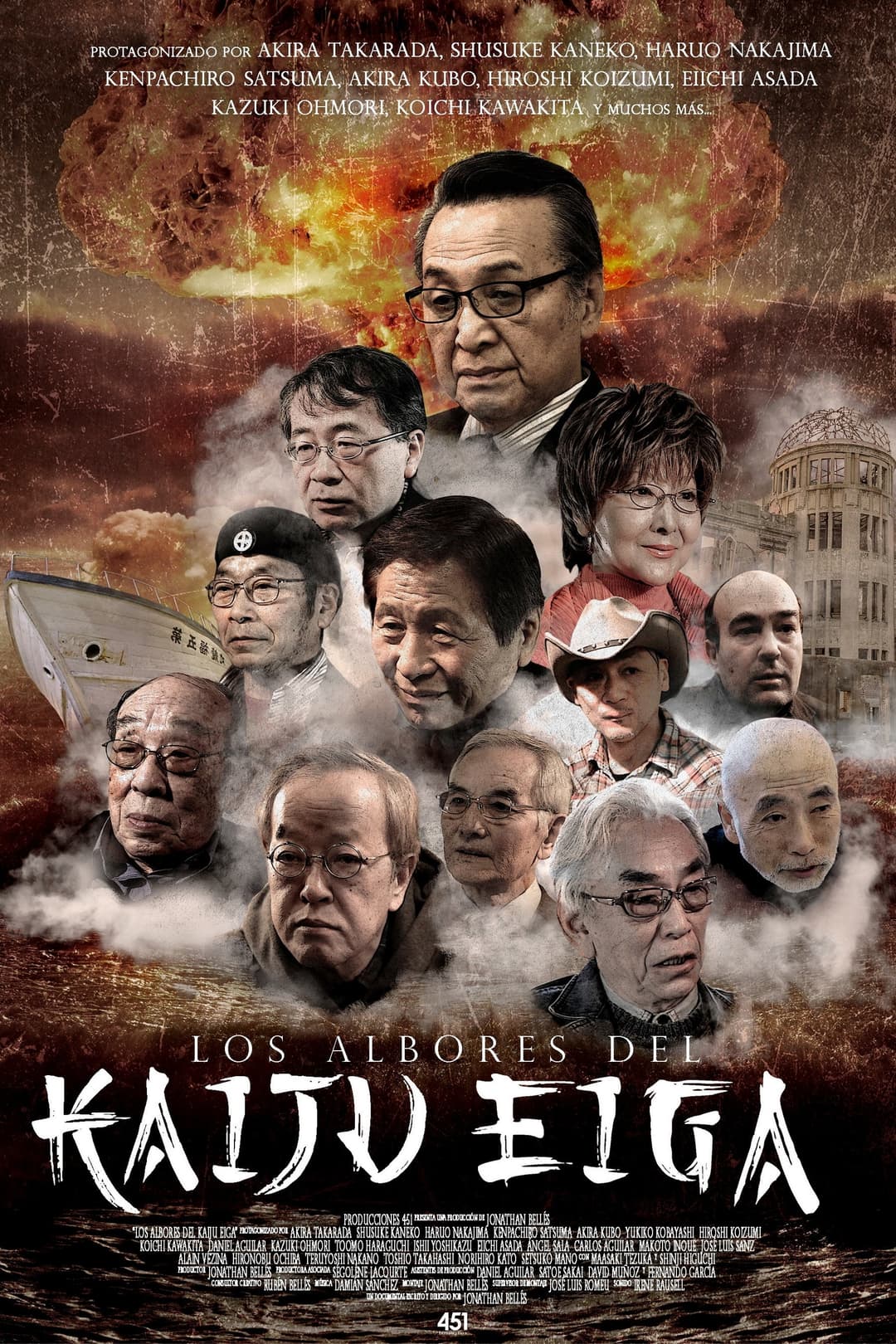 Poster di Los albores del kaiju eiga