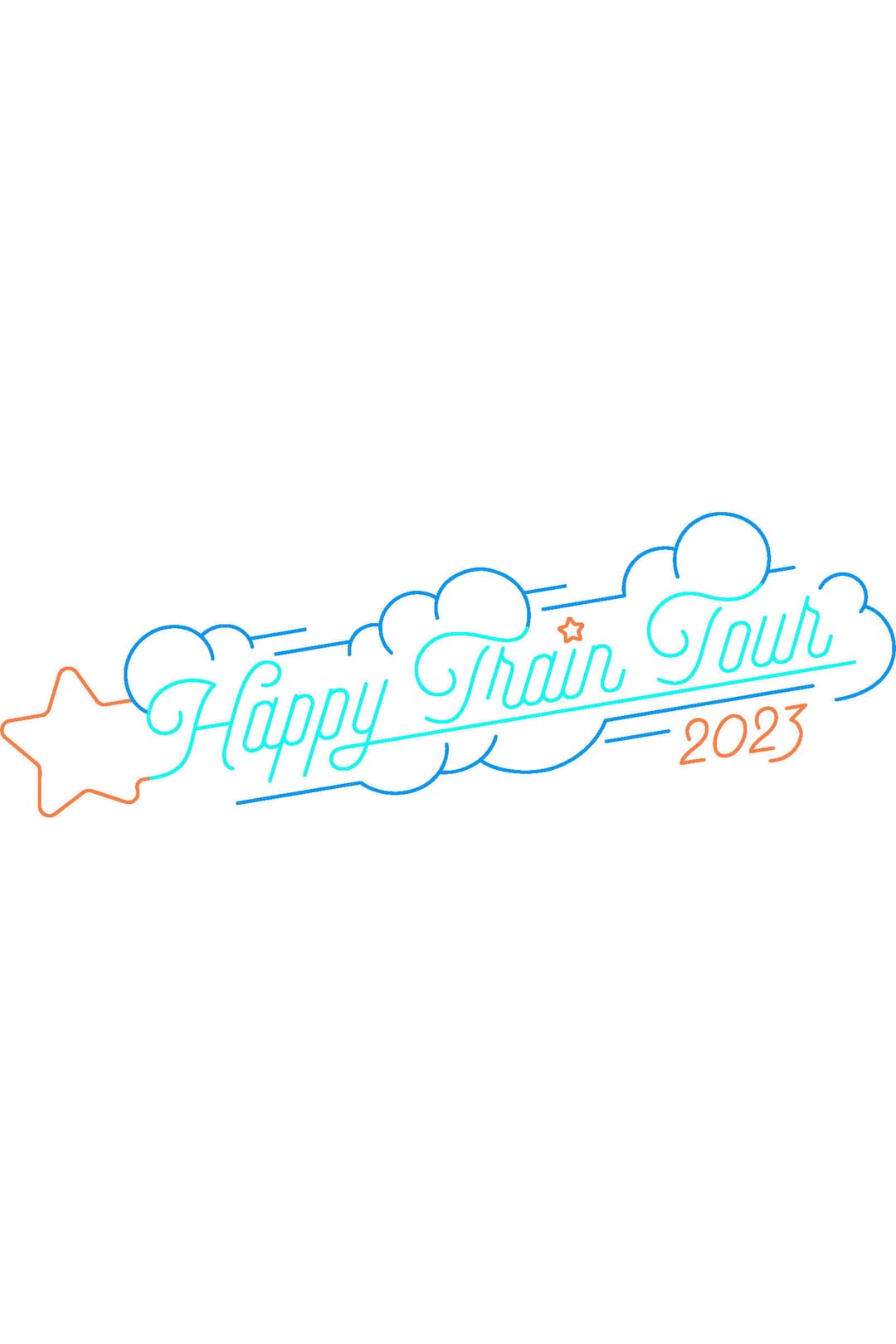 Poster di 日向坂46 「Happy Train Tour 2023」 in 大阪城ホール