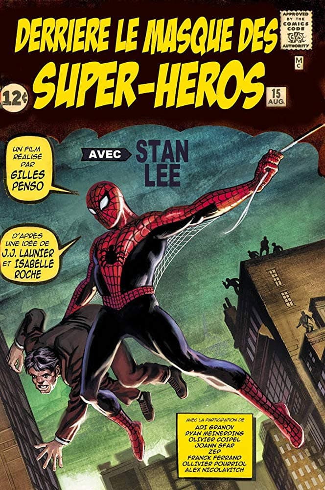 Poster di Derrière le masque des super-héros