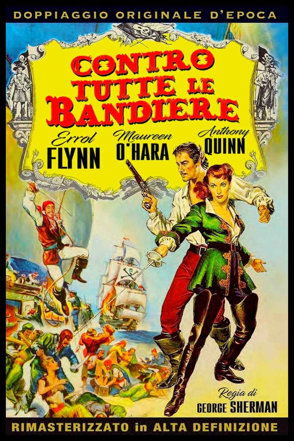 Poster di Contro tutte le bandiere