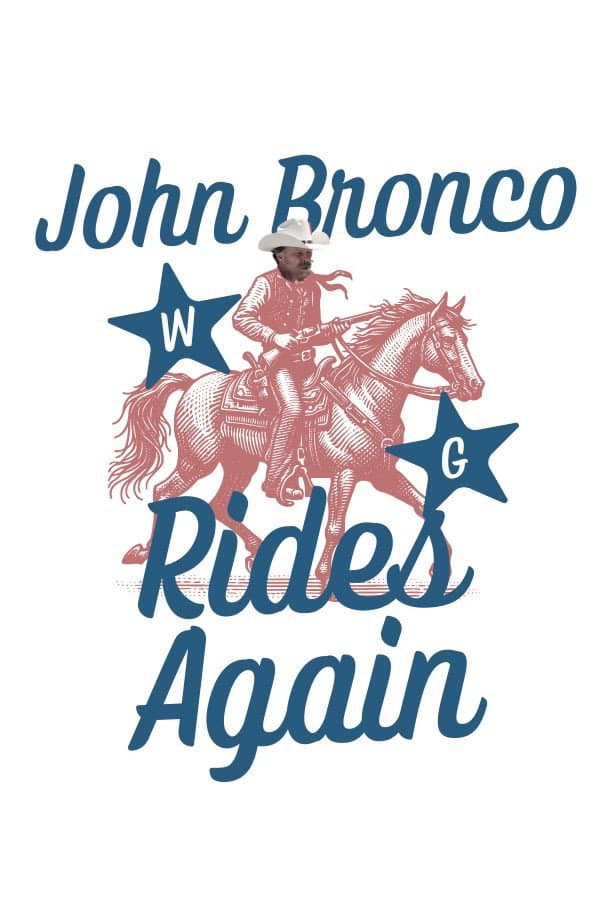 Poster di John Bronco Rides Again
