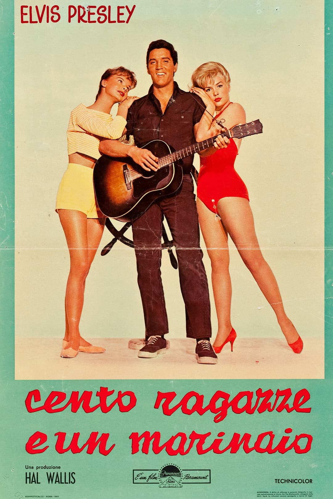 Poster di Cento ragazze e un marinaio