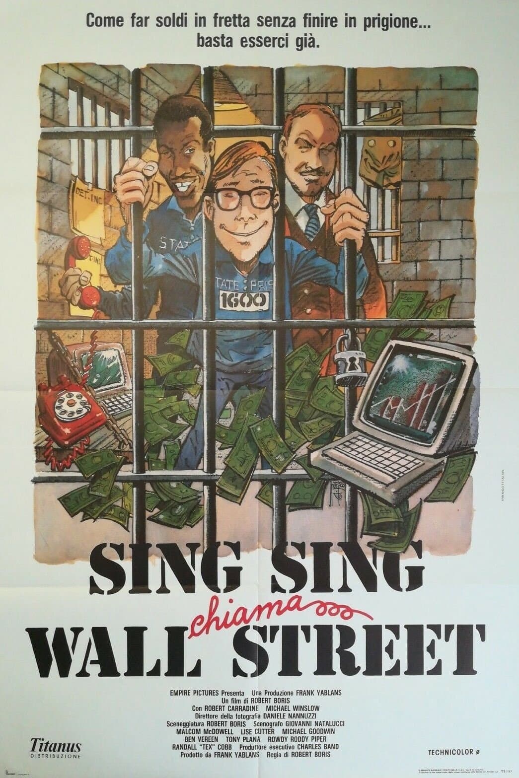 Poster di Sing Sing chiama Wall Street